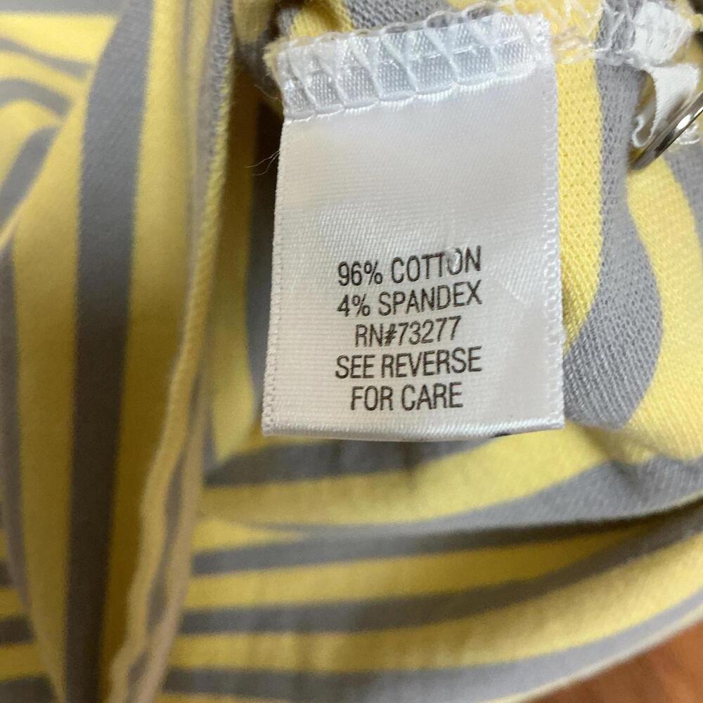 Croft & Barrow Vintage Women's Striped Polo Shirt, Size M - Picture 6 of 6
